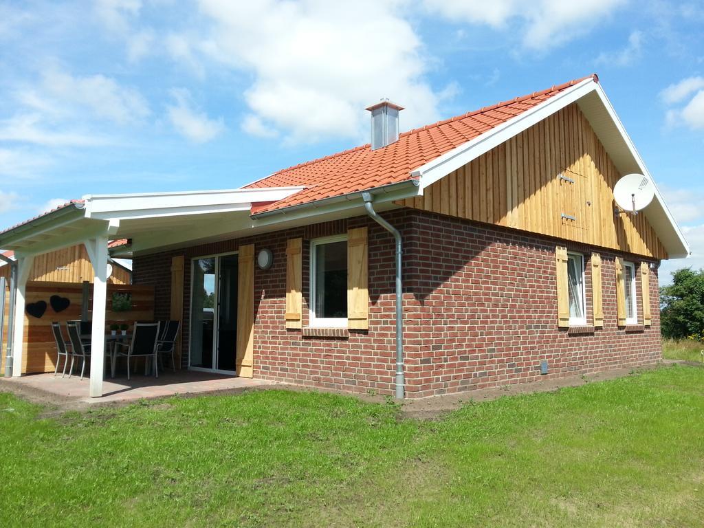 Oberlangen Ferienhaus Biberヴィラ エクステリア 写真